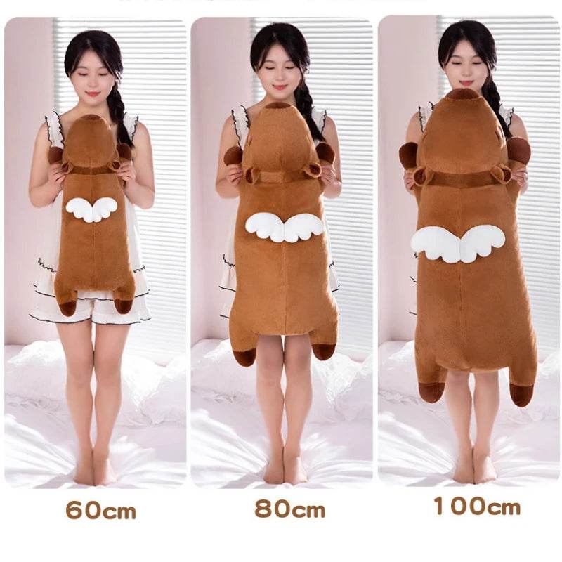 60cm-100cm Kawaii Cartoon Capybara Plush Doll Pillow Decor - ToylandEU