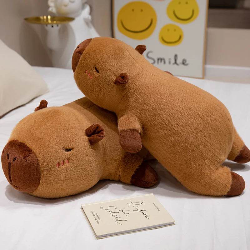 60cm-100cm Kawaii Cartoon Capybara Plush Doll Pillow Decor - ToylandEU
