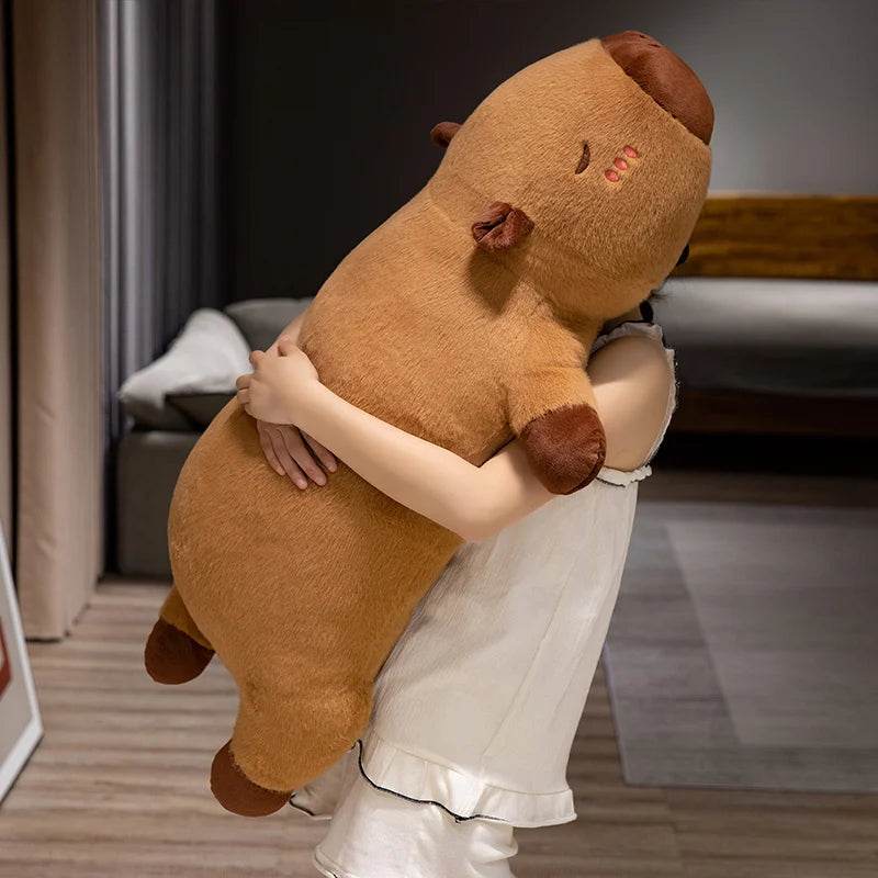 60cm-100cm Kawaii Cartoon Capybara Plush Doll Pillow Decor - ToylandEU