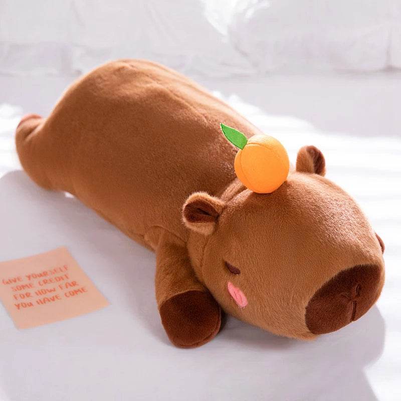 60cm-100cm Kawaii Cartoon Capybara Plush Doll Pillow Decor - ToylandEU