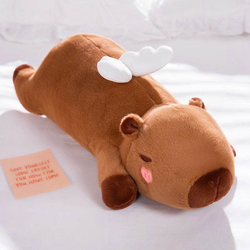 60cm-100cm Kawaii Cartoon Capybara Plush Doll Pillow Decor - ToylandEU