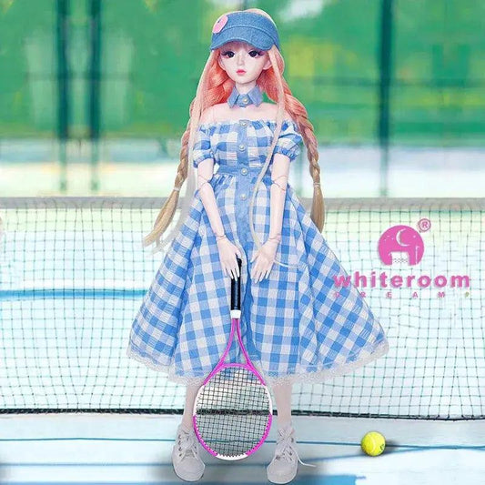  60cm Bjd Doll Sunflower Dress Lolita Style -  ToylandEU™