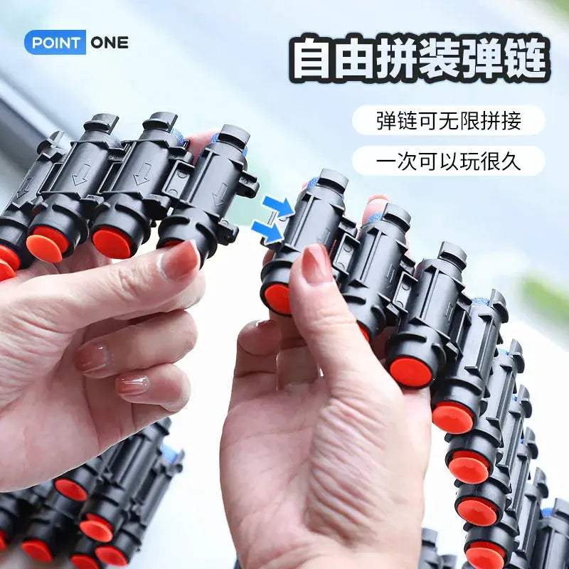 60cm Gatling Gun Toy With Continuous Fire Soft Bullets - ToylandEU