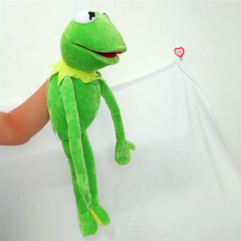 60cm Kermit the Frog Plush Doll - Soft Muppet Show Toy for Fans - ToylandEU