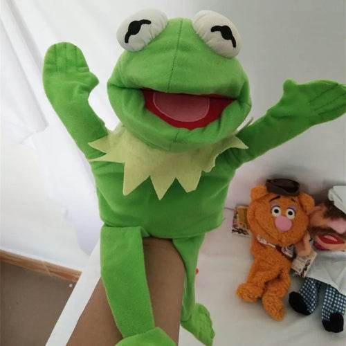 60cm Kermit the Frog Plush Doll - Soft Muppet Show Toy for Fans - ToylandEU