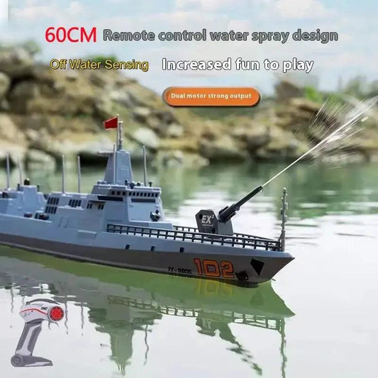  60cm Large Dual Motor RC Boat Water Shooting Cannon -  ToylandEU™