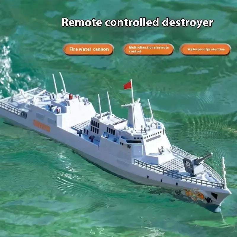  60cm Large Dual Motor RC Boat Water Shooting Cannon -  ToylandEU™