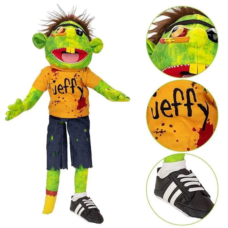 60cm Plush Jeffy Boy Hand Puppet - Perfect for Kids' Play and Shows - ToylandEU