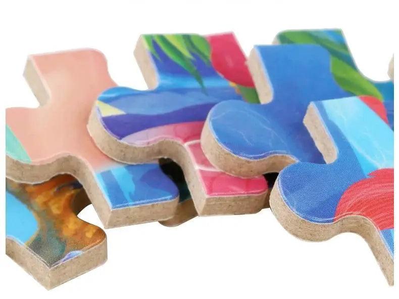  60pcs Jigsaw Cartoon Puzzle With Metal Box For Kids -  ToylandEU™