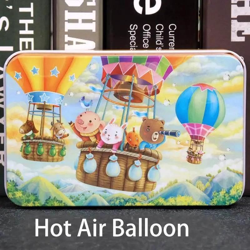  60pcs Jigsaw Cartoon Puzzle With Metal Box For Kids -  ToylandEU™