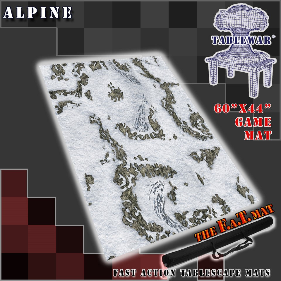 60x44" 'Alpine' F.A.T. Mat Battle Gaming Mat