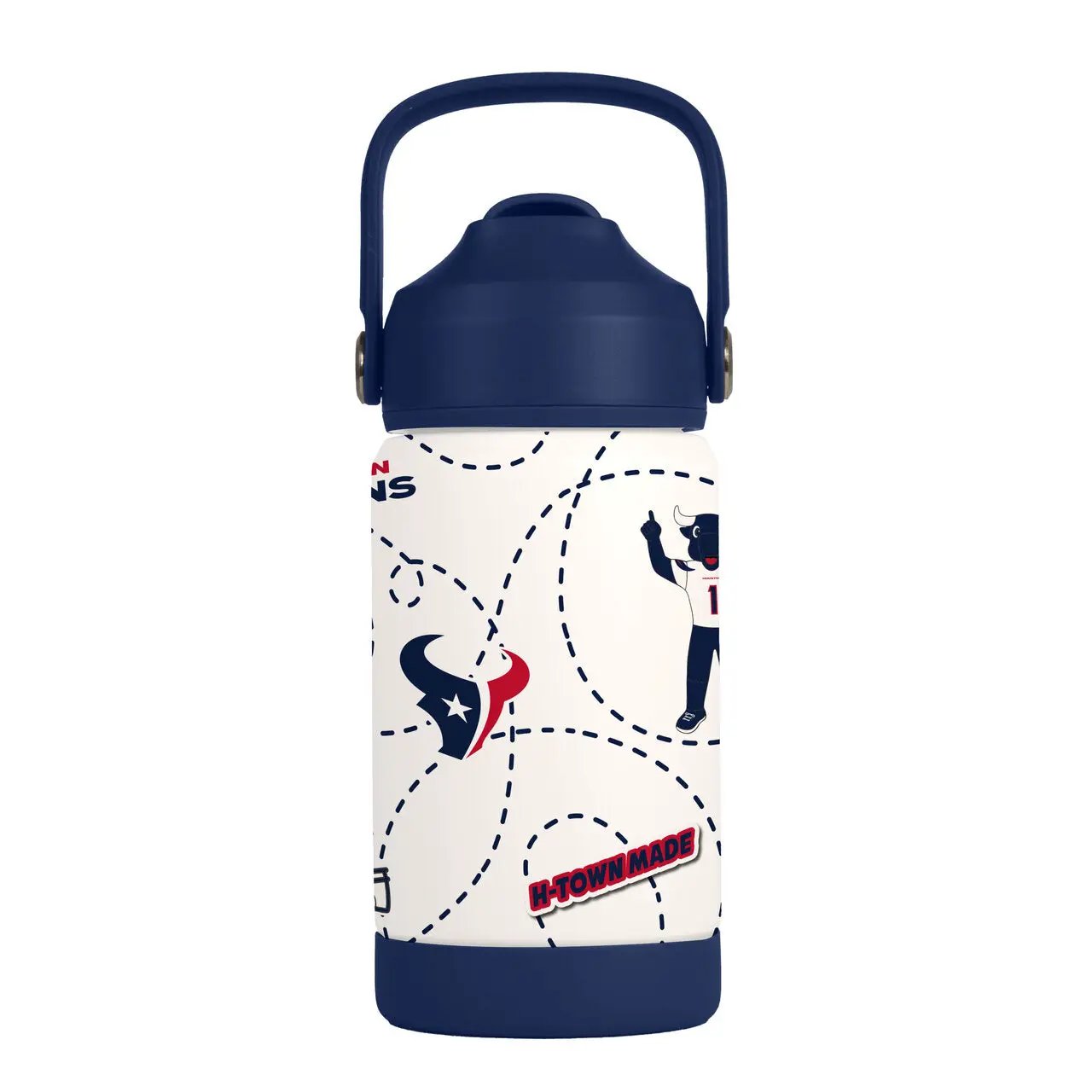Houston Texans Kids Bottle 12oz Stainless Steel Mascot