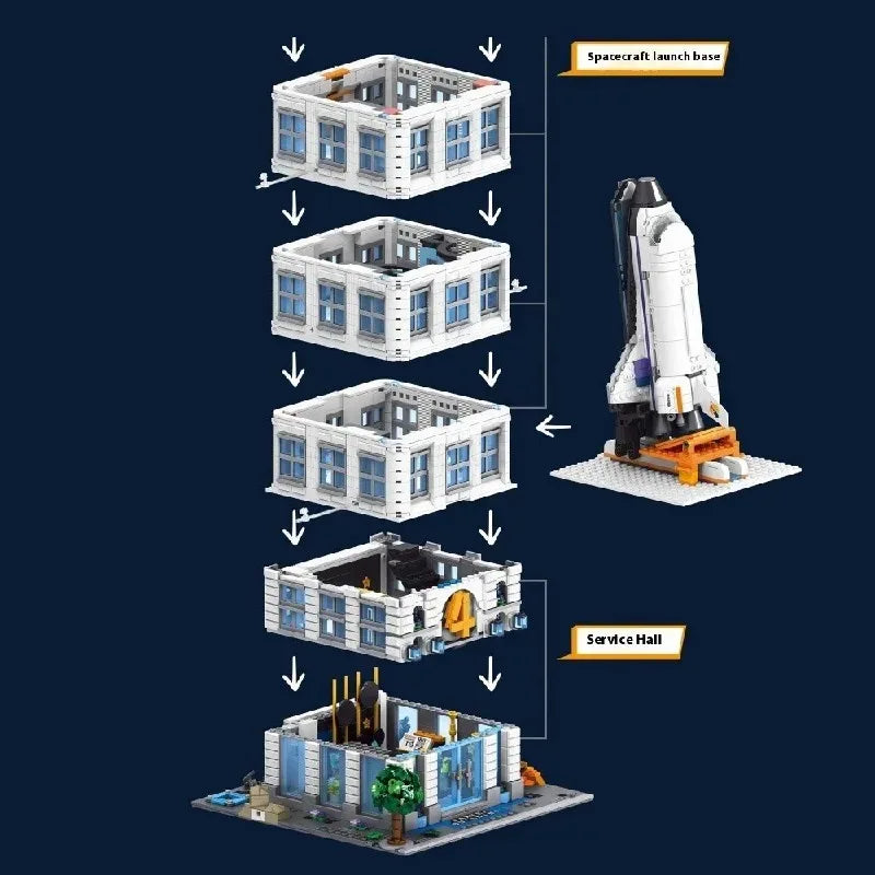 6135 Piece Lego Compatible Tower Building Set For Creativity - ToylandEU