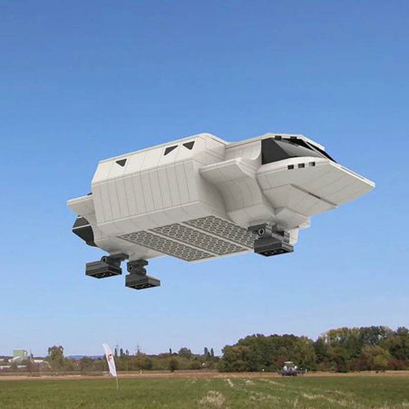 613Pcs Parts MOC Skyfighter Shuttle from V Visitors Toys Building Bricks MOC - ToylandEU