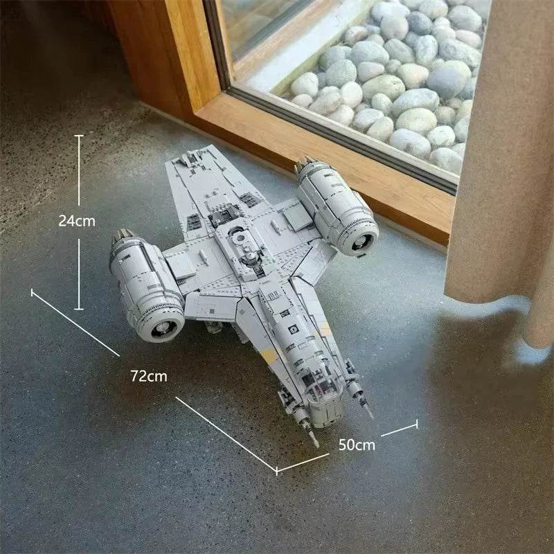 6187 Mandalorian Building Blocks Razor Crown Model Puzzle Assembly DIY Building Block Toys Birthday Gifts for Boys - ToylandEU