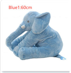 Elephant Baby Sleep Comfort Pillow with Blanket and PP Cotton Stuffing Toyland EU