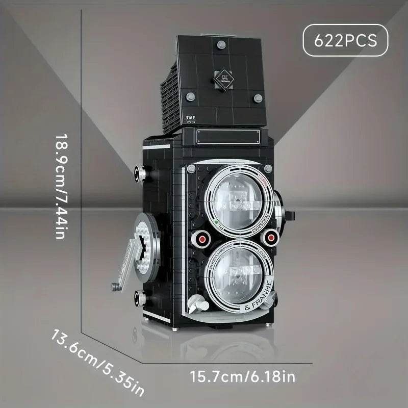 622PCS Digital Camera Building Blocks Retro Camera Model Gifts - ToylandEU