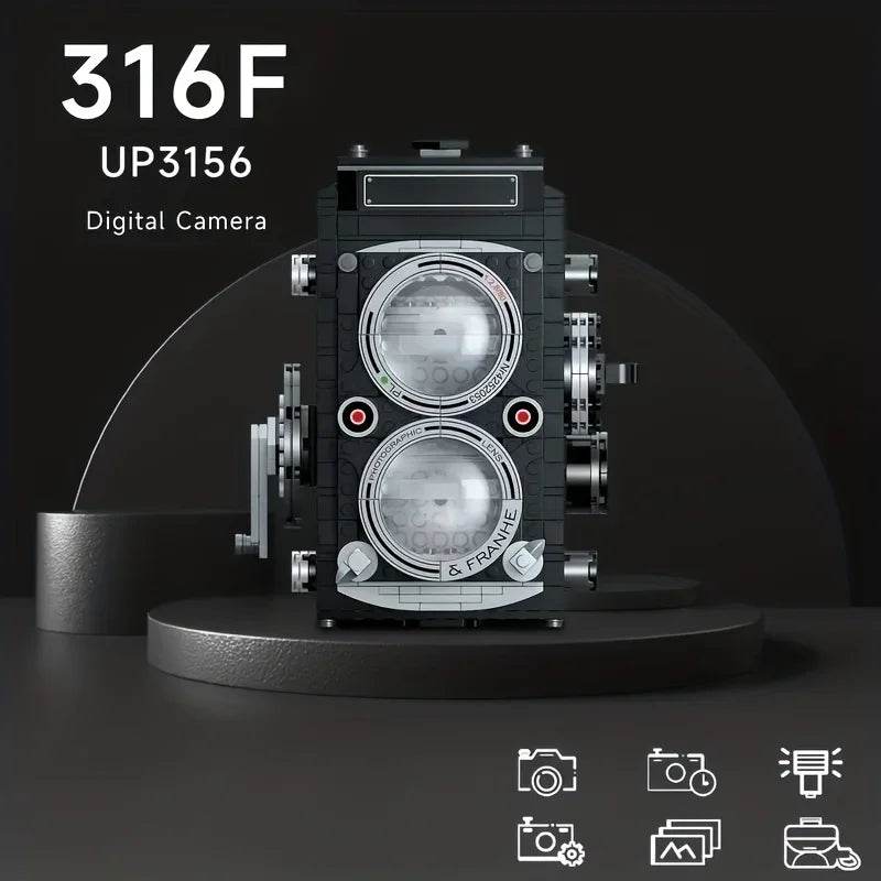 622PCS Digital Camera Building Blocks Retro Camera Model Gifts - ToylandEU