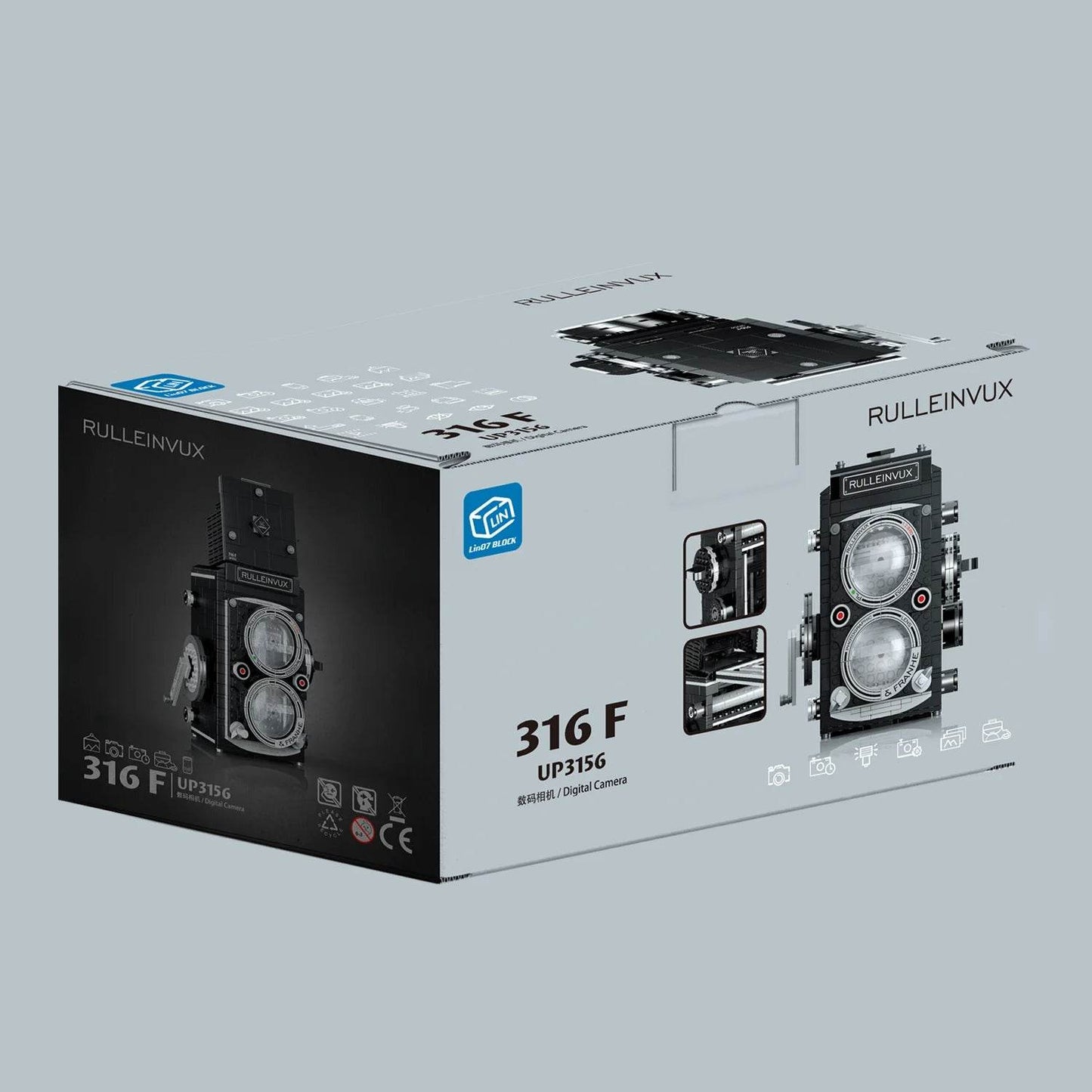 622PCS Digital Camera Building Blocks Retro Camera Model Gifts - ToylandEU