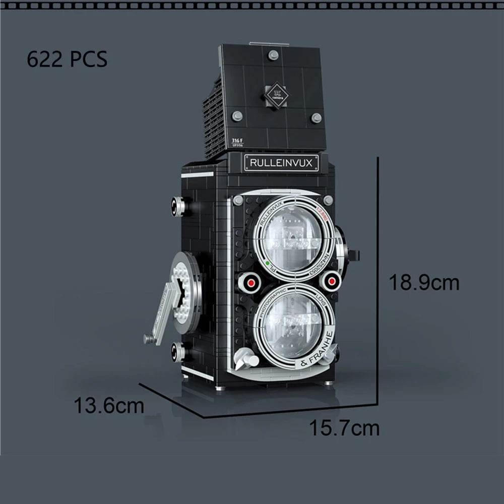 622PCS Digital Camera Building Blocks Retro Camera Model Gifts - ToylandEU