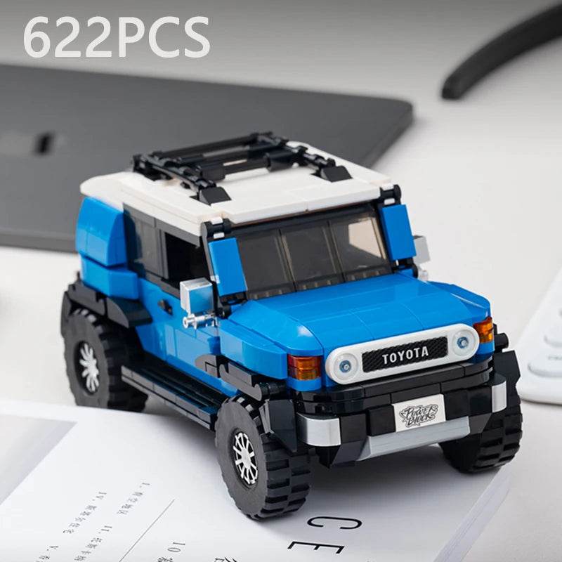 622PCS Toyota FJ40 Off Road Vehicle Building Blocks Set - ToylandEU