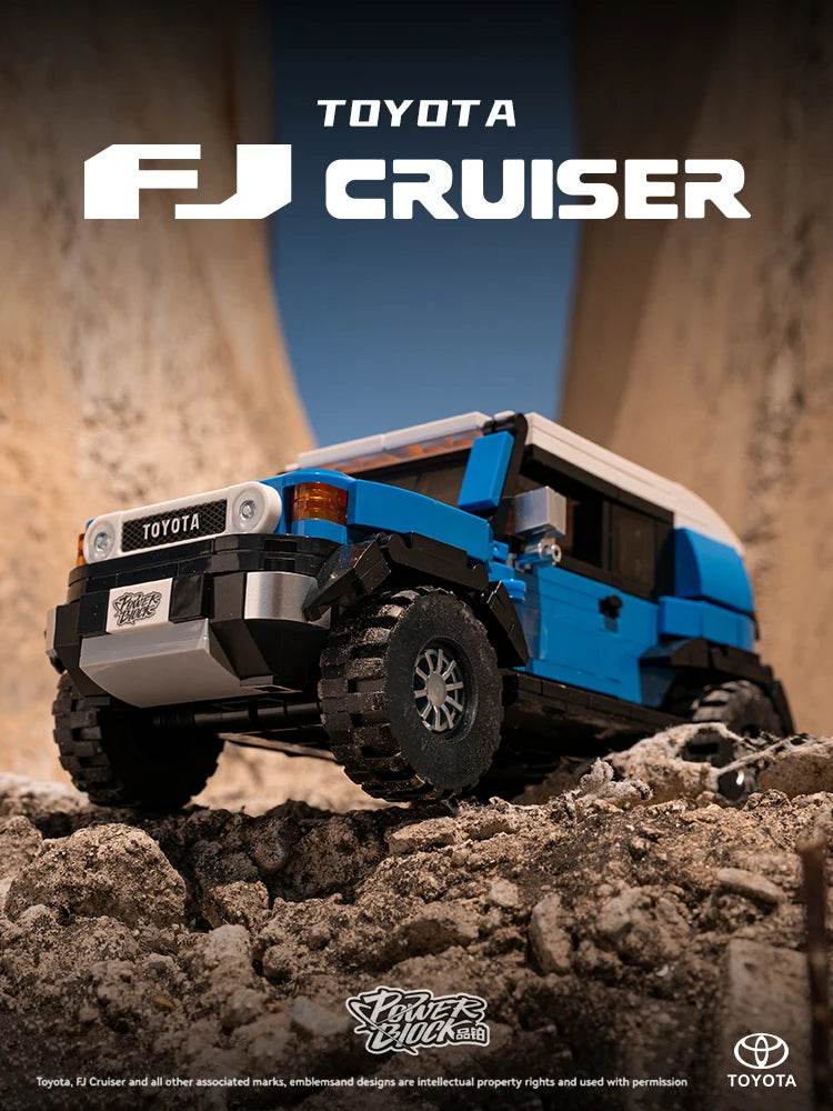 622PCS Toyota FJ40 Off Road Vehicle Building Blocks Set - ToylandEU