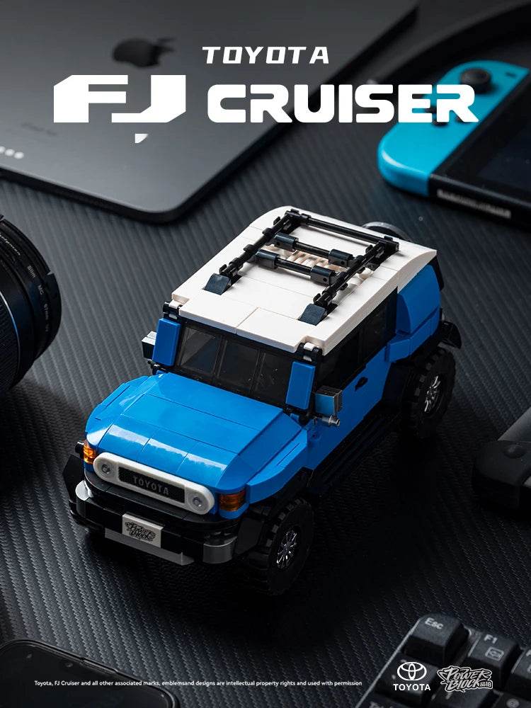 622PCS Toyota FJ40 Off Road Vehicle Building Blocks Set - ToylandEU