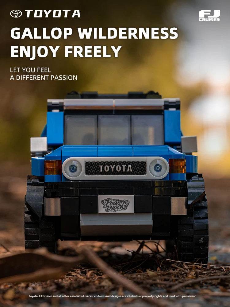 622PCS Toyota FJ40 Off Road Vehicle Building Blocks Set - ToylandEU