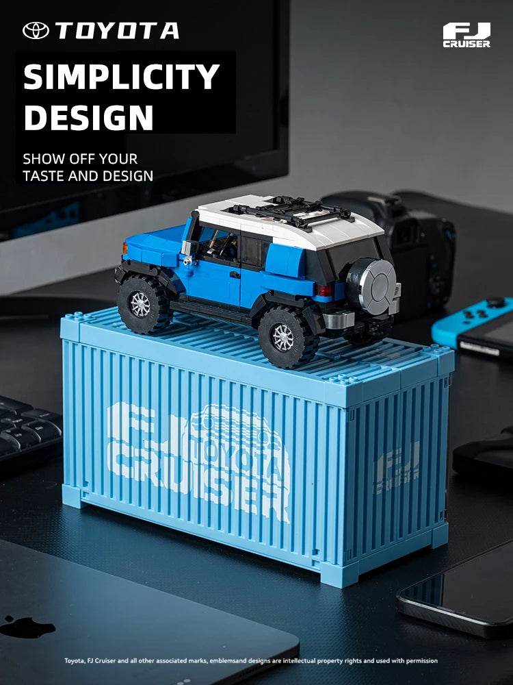 622PCS Toyota FJ40 Off Road Vehicle Building Blocks Set - ToylandEU