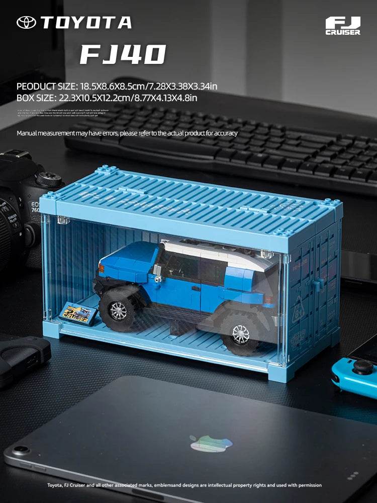 622PCS Toyota FJ40 Off Road Vehicle Building Blocks Set - ToylandEU
