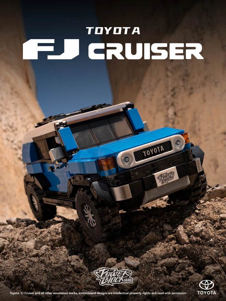 622PCS Toyota FJ40 Off Road Vehicle Building Blocks Set - ToylandEU