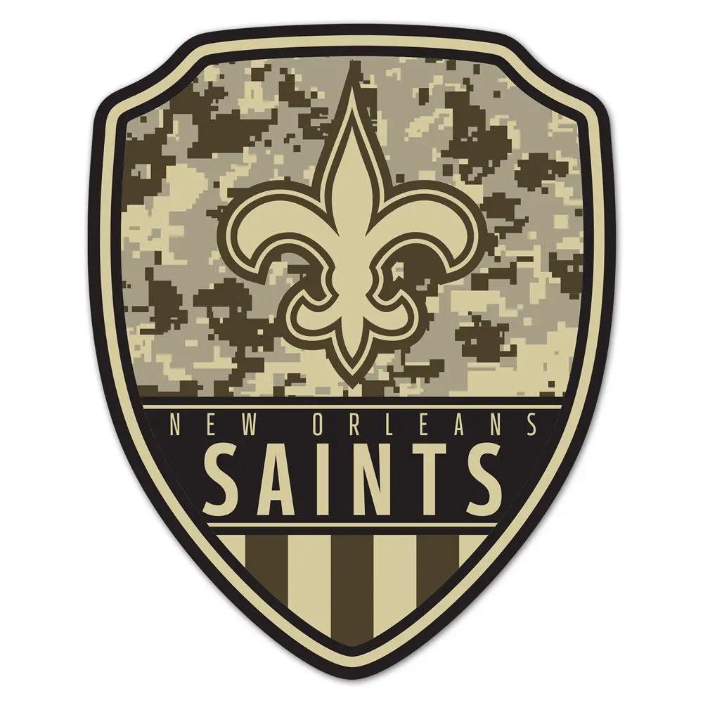 New Orleans Saints Sign Wood 11x14 Shield Shape