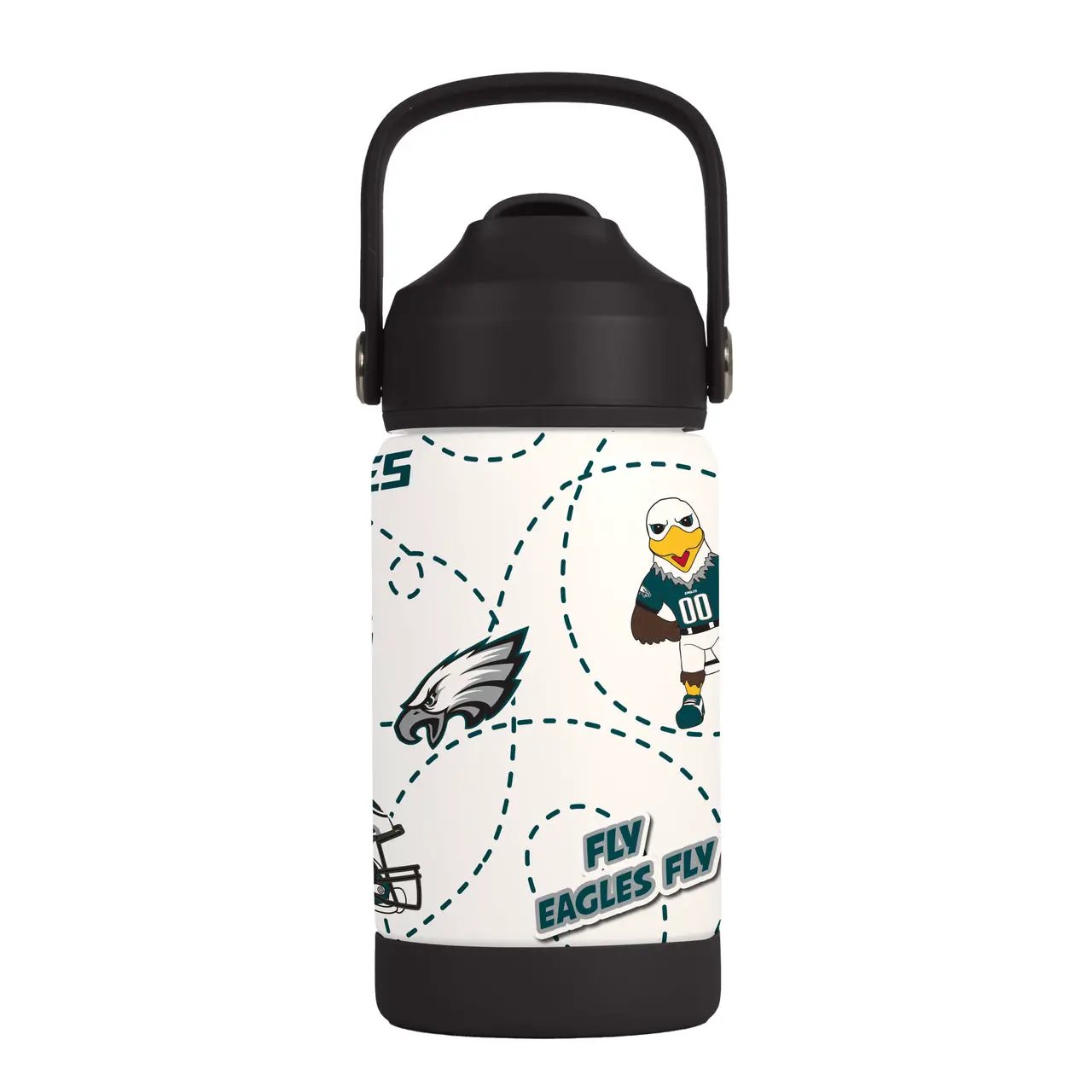 Philadelphia Eagles Kids Bottle 12oz Stainless Steel Mascot