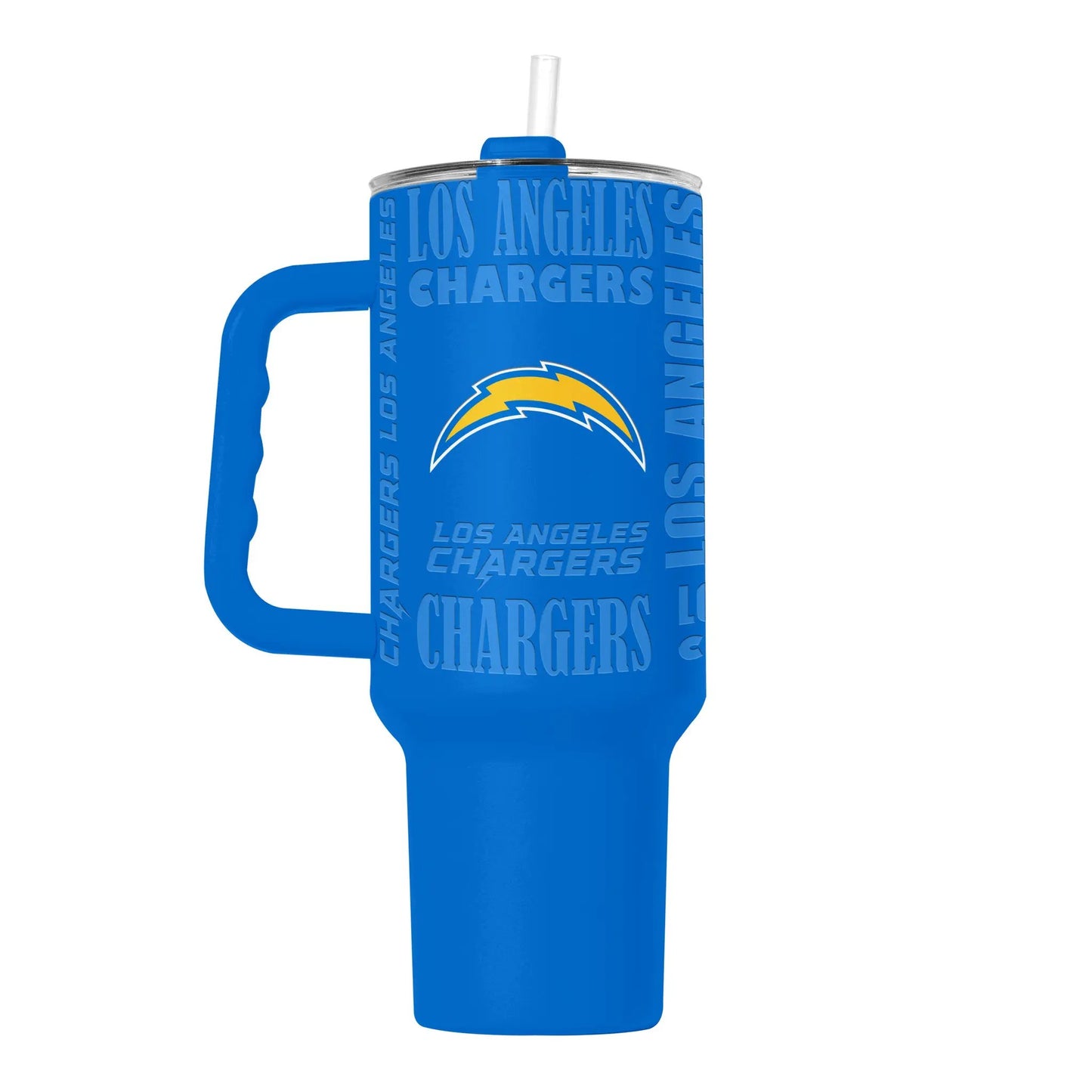 Los Angeles Chargers Tumbler 40oz Powder Coat Replay
