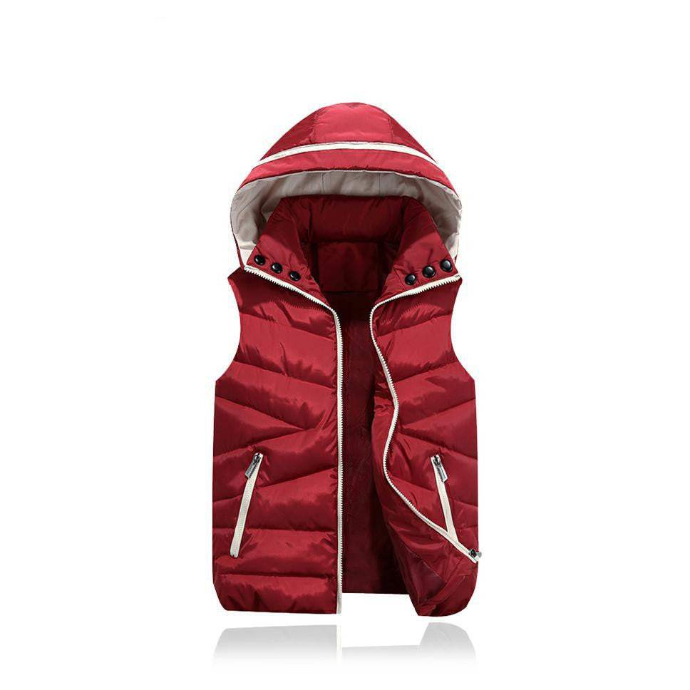 Kids' Autumn And Winter Casual Down Cotton Vest | Chemical Fiber Blended | Casual Style