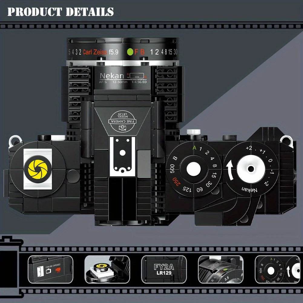 627PCS Camera Building Blocks Simulation Camera Assembly Model Bricks Kits - ToylandEU