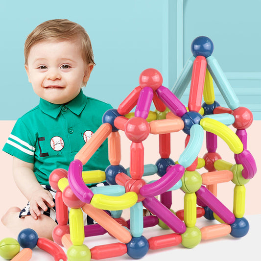 Magnetic Stick Building Blocks Toy Set for Children - ToylandEU