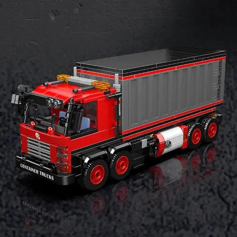  630-Piece Container Truck Building Blocks CE Certified -  ToylandEU™