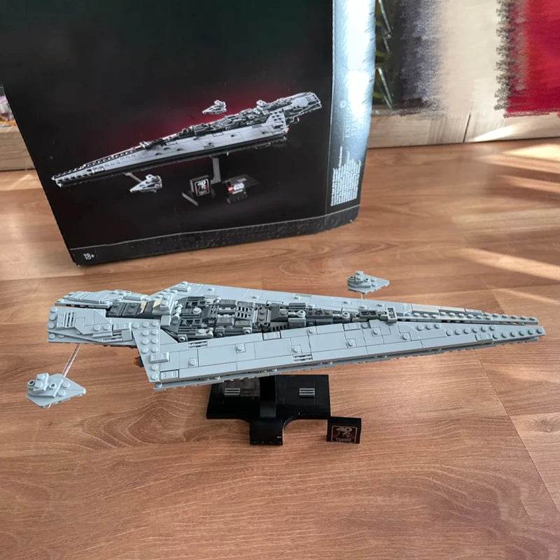 630pcs In Stock Executor Super Spaceship Building Blocks Set - ToylandEU