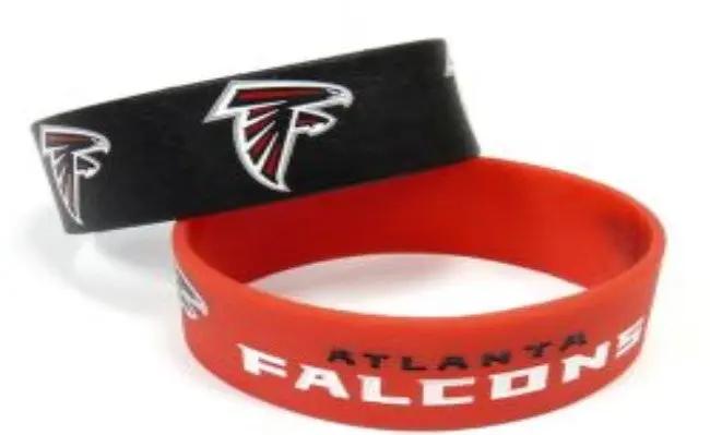 Atlanta Falcons Bracelets 2 Pack Wide