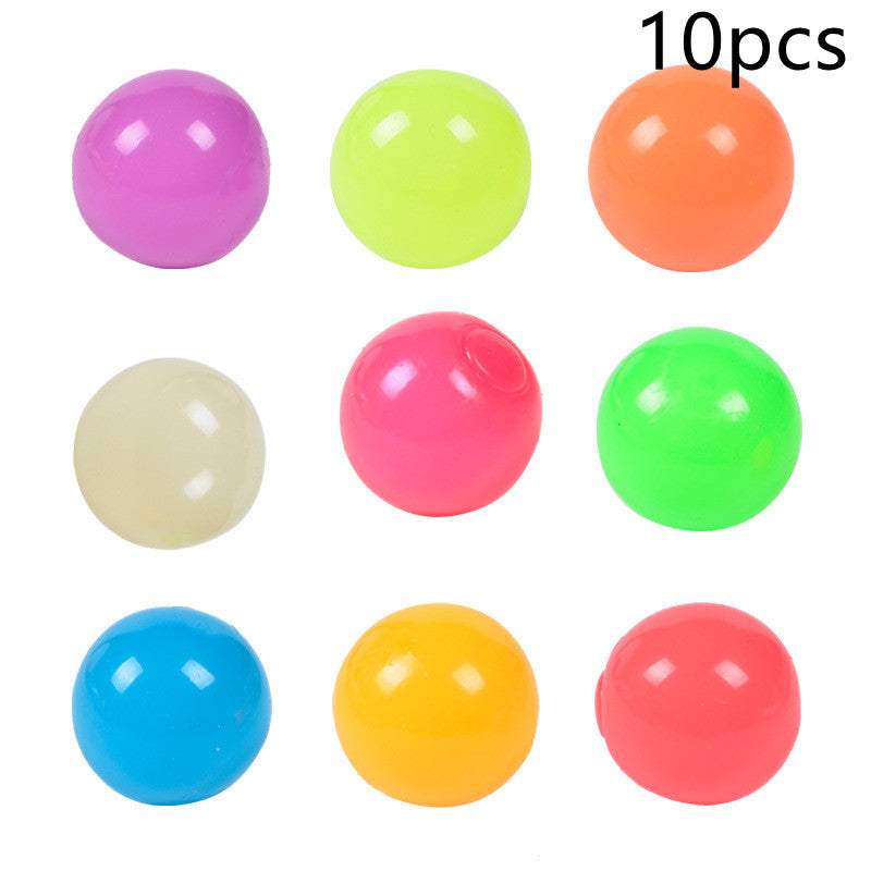 Luminous Sticky Ball Toys | Glow In The Dark