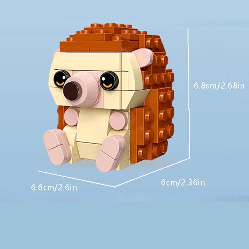 639PCS Mini Animal Building Blocks Ostrich Fox Panda Toys - ToylandEU