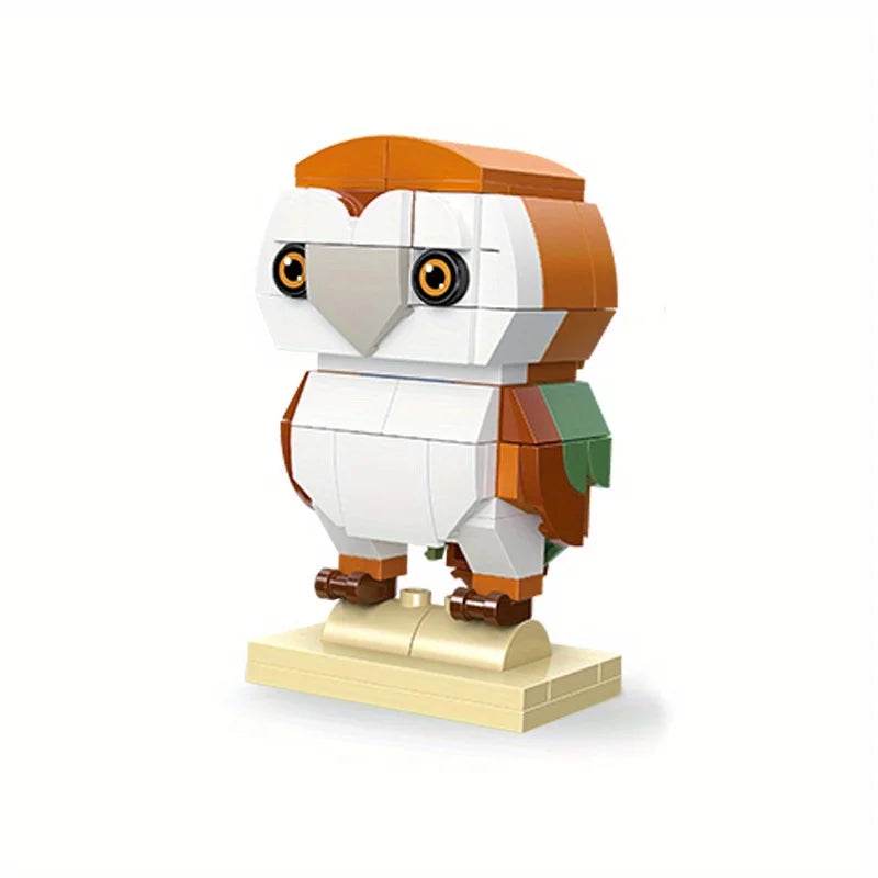 639PCS Mini Animal Building Blocks Ostrich Fox Panda Toys - ToylandEU