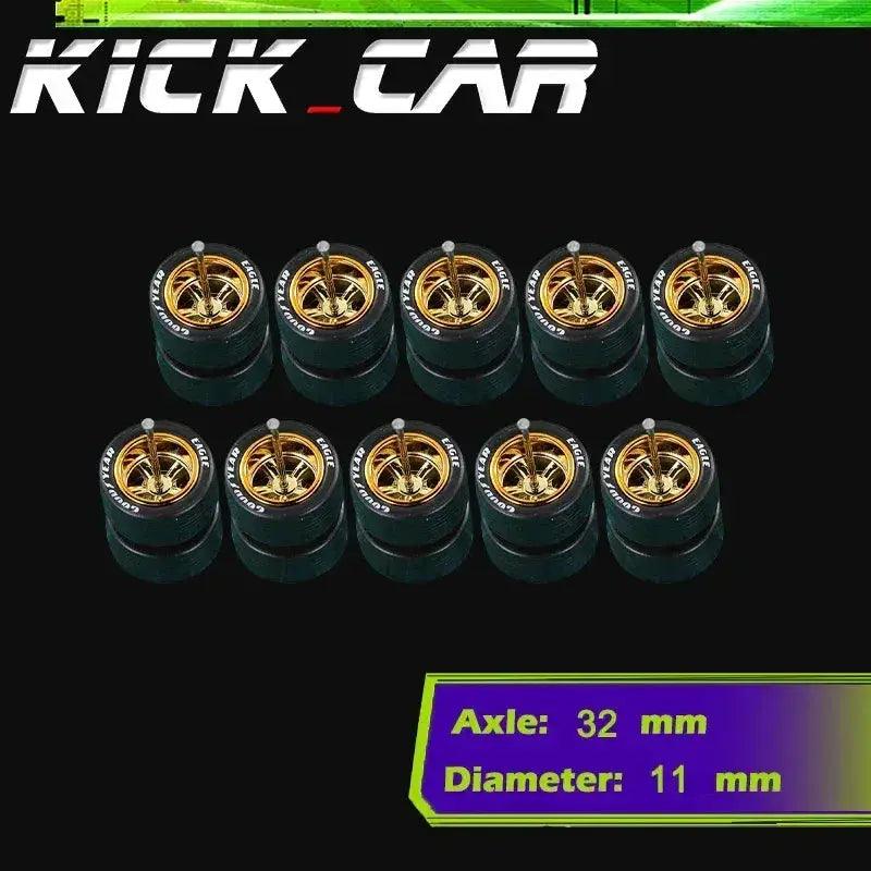  64 Scale Diecast Car Wheels Durable Electroplated ABS -  ToylandEU™