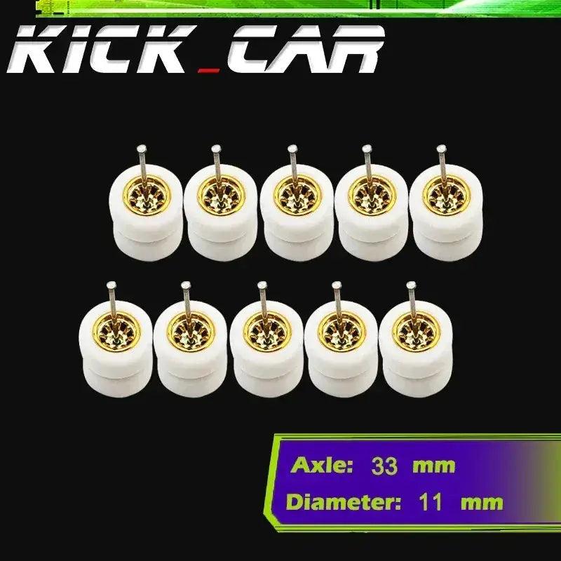  64 Scale Diecast Car Wheels Durable Electroplated ABS -  ToylandEU™