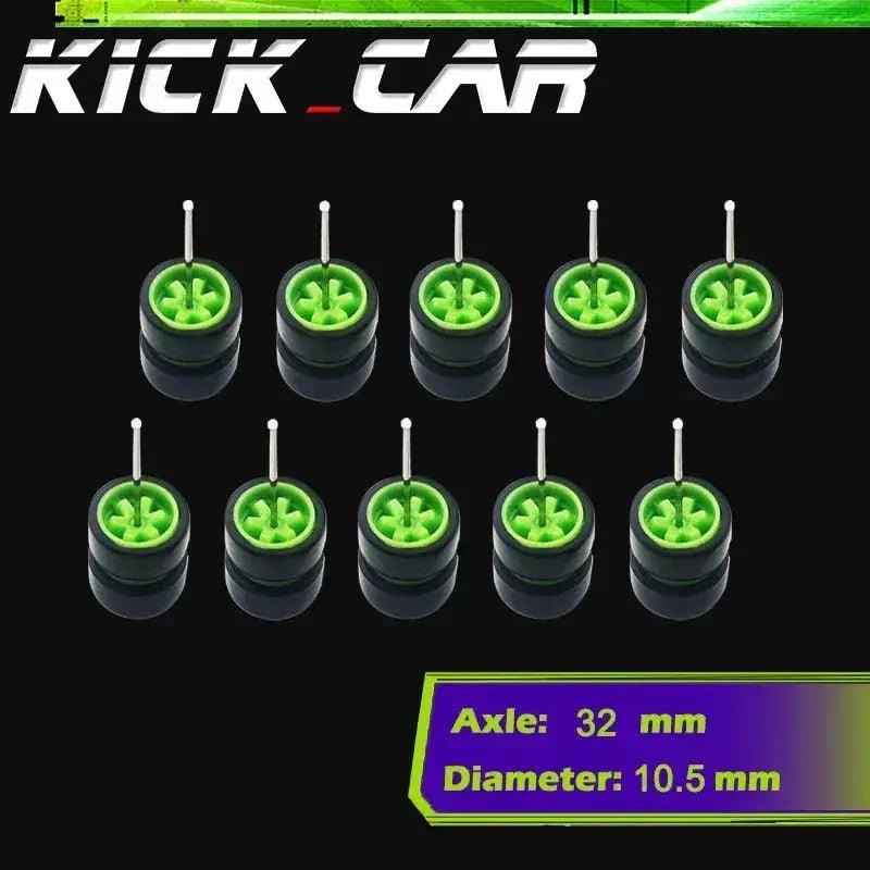  64 Scale Diecast Car Wheels Durable Electroplated ABS -  ToylandEU™