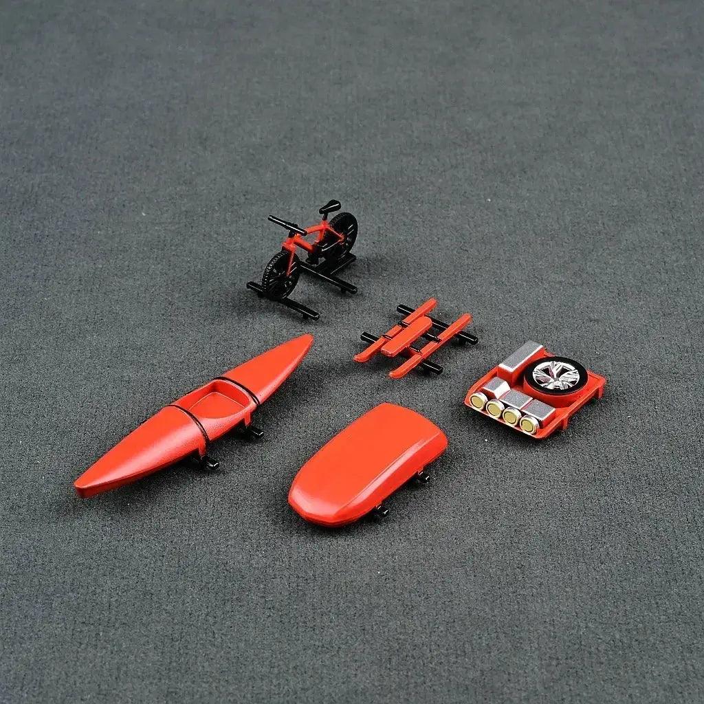  64 Scale Model Car Roof Accessories Bicycle Kayak -  ToylandEU™