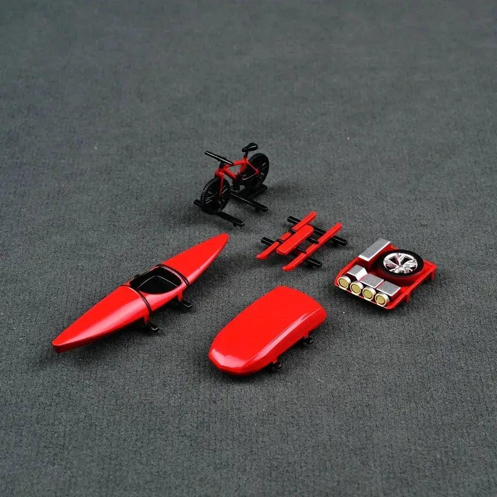  64 Scale Model Car Roof Accessories Bicycle Kayak -  ToylandEU™
