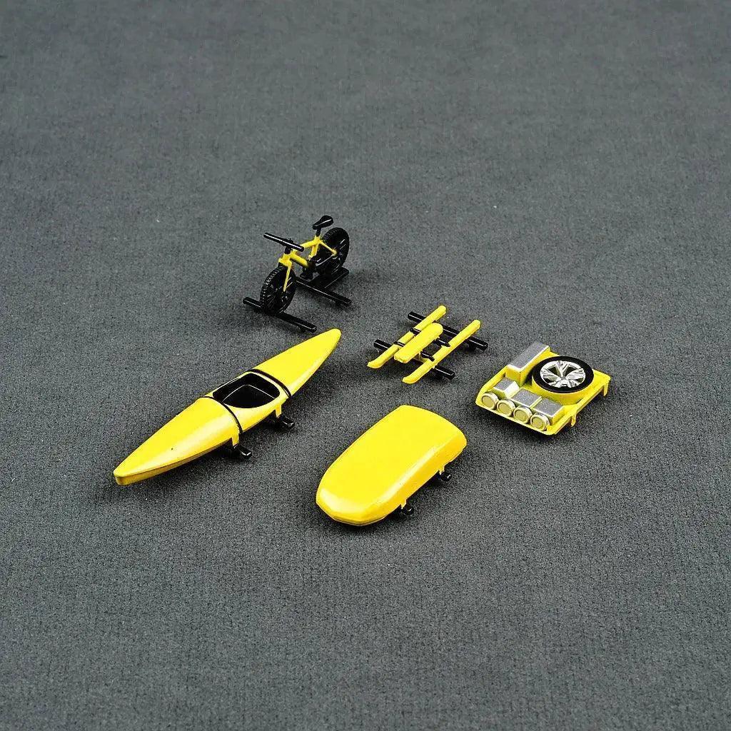  64 Scale Model Car Roof Accessories Bicycle Kayak -  ToylandEU™