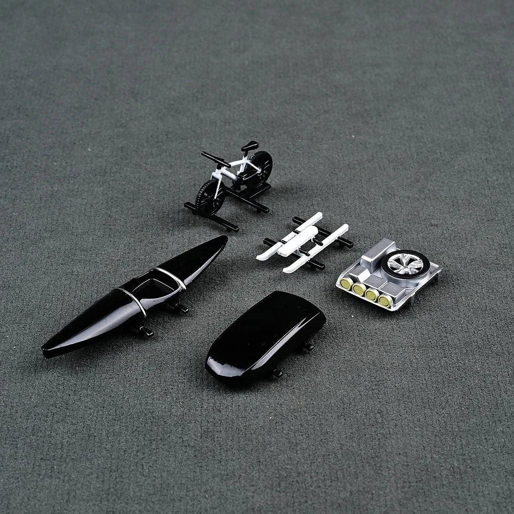 64 Scale Model Car Roof Accessories With Bicycle And Kayak - ToylandEU